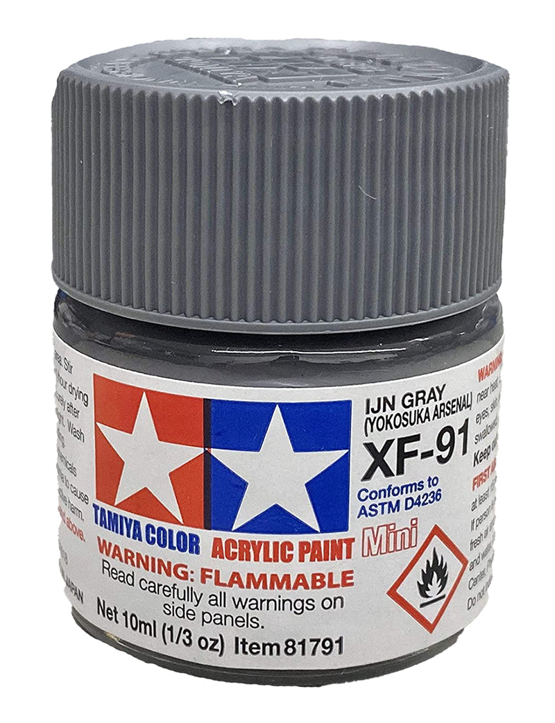 Tamiya Color IJN Gray Mini Acrylic Matte Finish XF-87