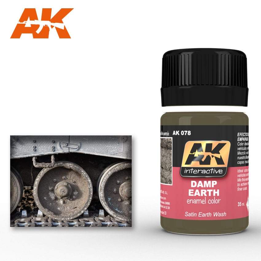 AK Interactive Damp Earth Effects
