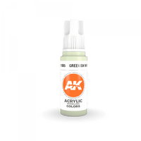 AK Interactive 3rd Gen Acrylic Greenish White 17ml