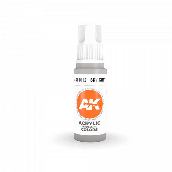AK Interactive 3rd Gen Acrylic Sky Grey 17ml