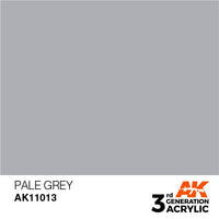 AK Interactive Pale Grey 3G Acrylic Paint 17ml Bottle