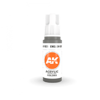 AK Interactive English Grey 3G Acrylic Paint 17ml Bottle