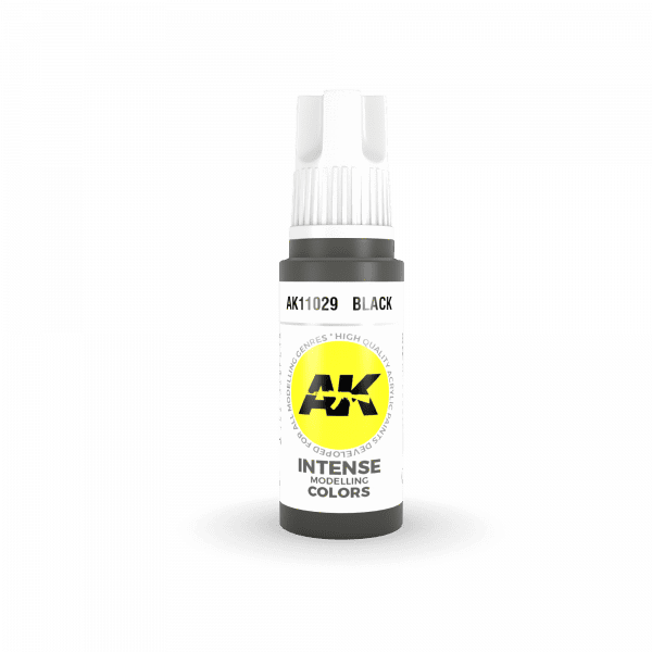 AK Interactive 3rd Gen Acrylic Black 17ml
