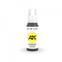 AK Interactive 3rd Gen Acrylic Black 17ml