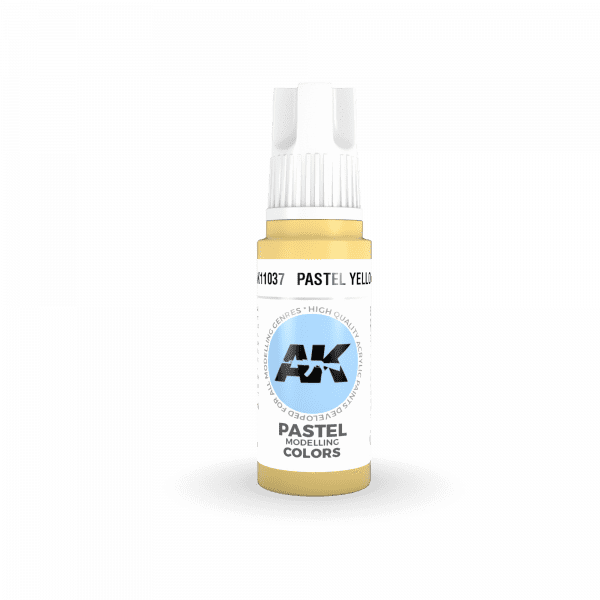AK Interactive 3rd Gen Acrylic Pastel Yellow 17ml