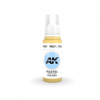 AK Interactive 3rd Gen Acrylic Pastel Yellow 17ml