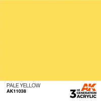 AK Interactive 3rd Gen Acrylic Pale Yellow 17ml