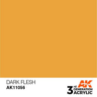 AK Interactive 3rd Gen Acrylic Dark Flesh 17ml