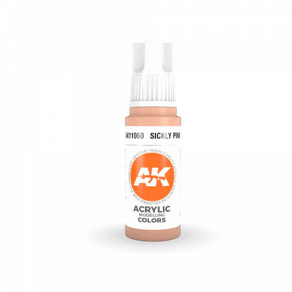 AK Interactive 3rd Gen Acrylic Sickly Pink 17ml