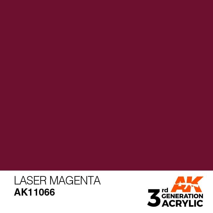 AK Interactive 3rd Gen Acrylic Laser Pink 17ml