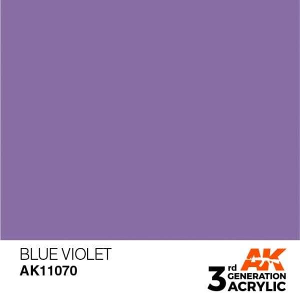 AK Interactive Blue Violet 3G Acrylic Paint 17ml Bottle