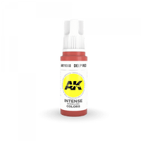 AK Interactive 3rd Gen Acrylic Deep Red 17ml