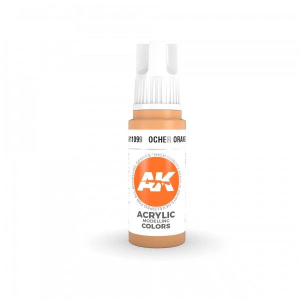 AK Interactive 3rd Gen Acrylic Ocher Orange 17ml