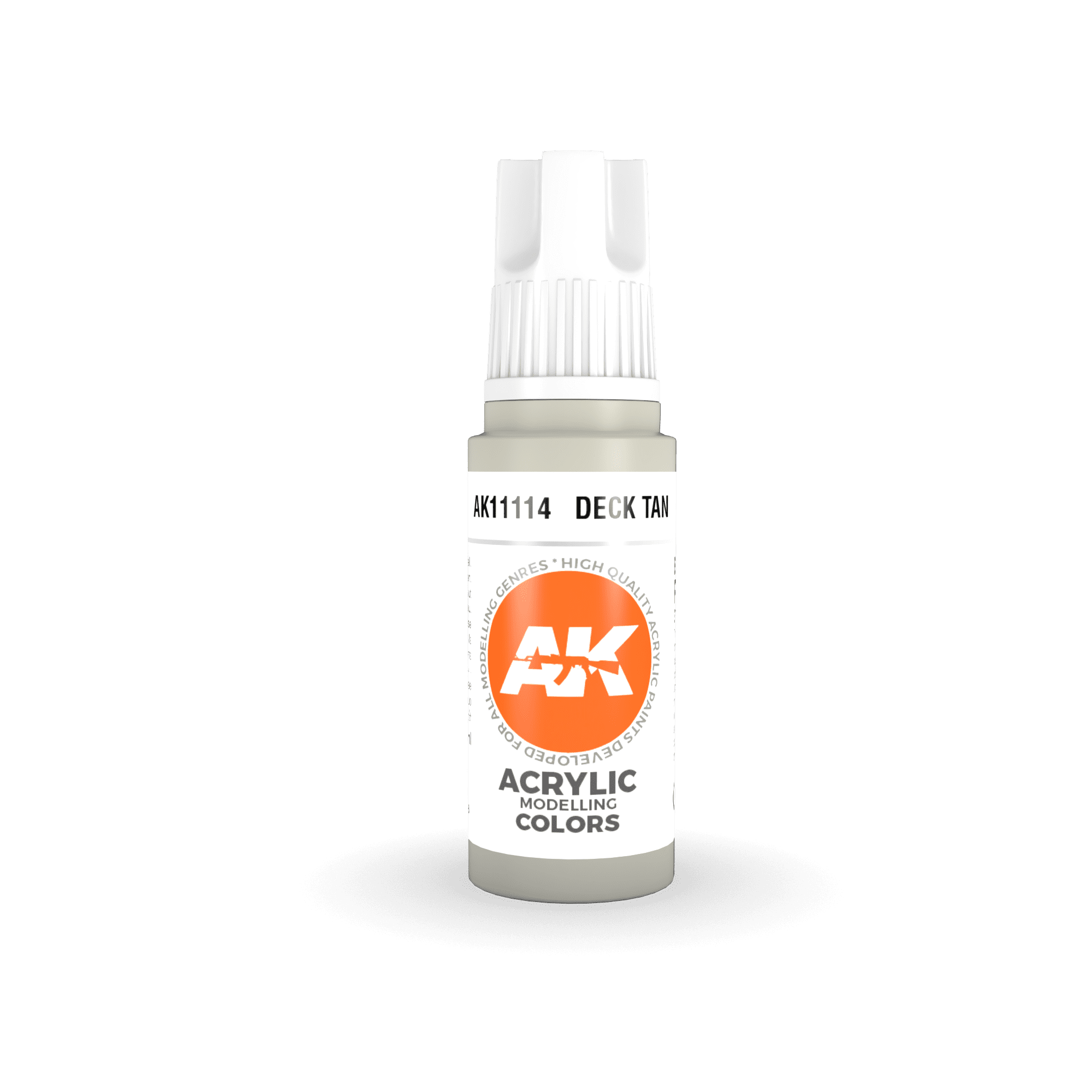 AK Interactive 3rd Gen Acrylic Deck Tan 17ml
