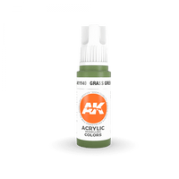 AK Interactive Grass Green 3G Acrylic Paint 17ml Bottle