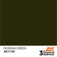 AK Interactive 3rd Gen Acrylic Russian Green 17ml