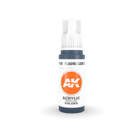 AK Interactive 3rd Gen Acrylic Fluorescent Blue 17ml