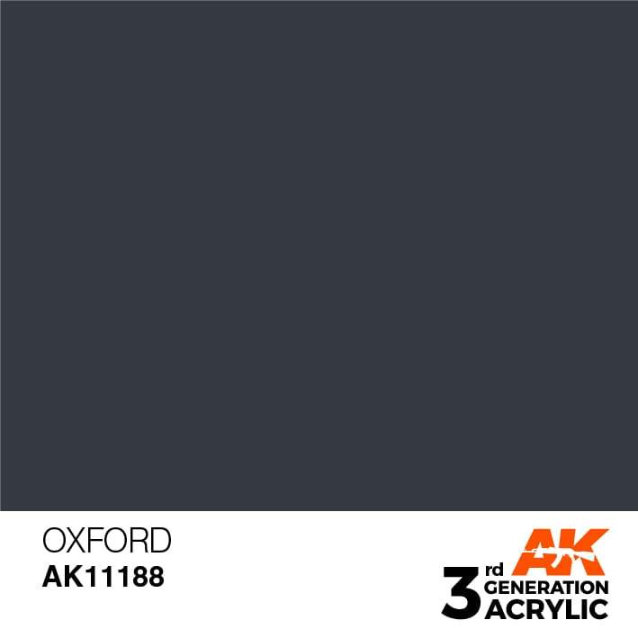 AK Interactive Oxford 3G Acrylic Paint 17ml Bottle