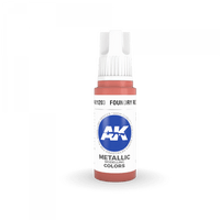 AK Interactive 3rd Gen Acrylic Foundry Red 17ml