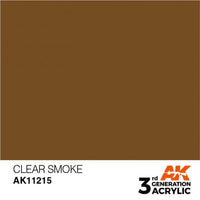 AK Interactive 3rd Gen Acrylic Smoke 17ml
