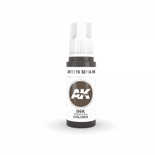 AK Interactive 3rd Gen Acrylic Octopus INK 17ml