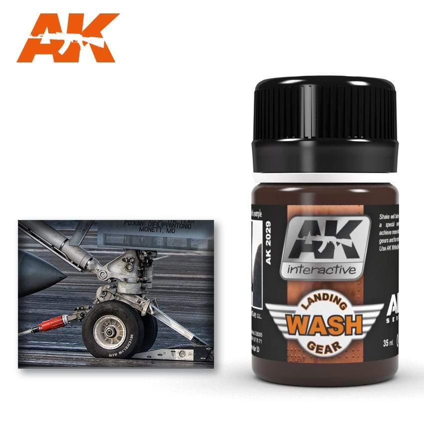 AK Interactive Wash For Landing Gear