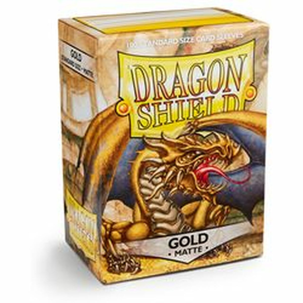 Dragon Shield Sleeves: Classic - Matte Gold (100)