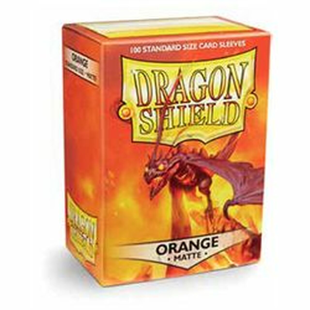Dragon Shield Sleeves: Classic - Matte Orange (100)