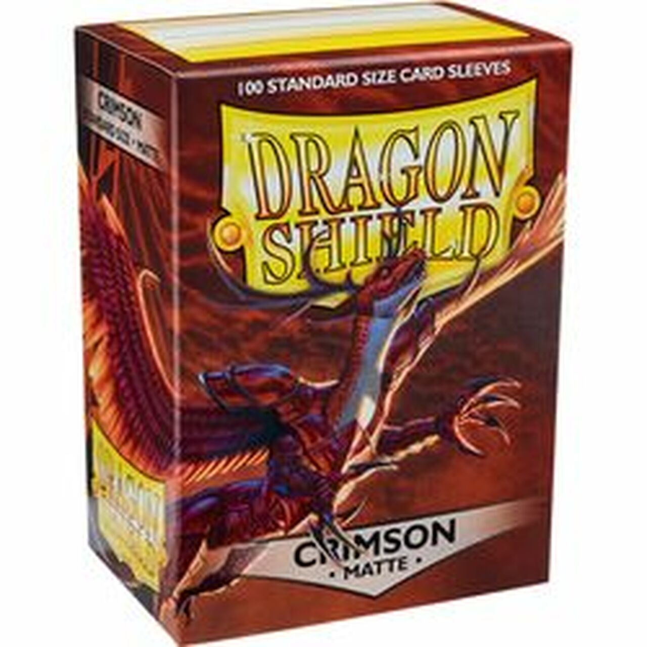 Dragon Shield Sleeves: Classic - Matte Crimson (100)