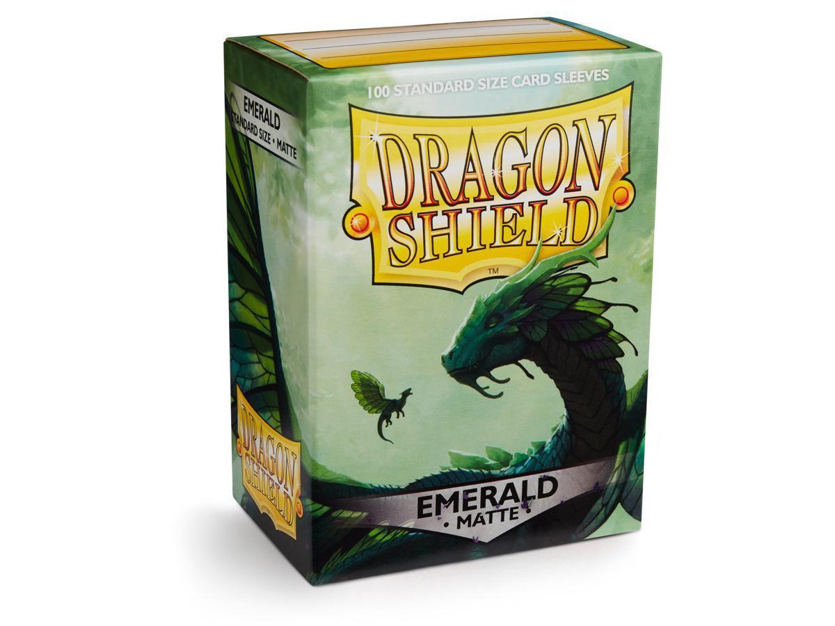 Dragon Shield Sleeves: Classic - Matte Emerald (100)