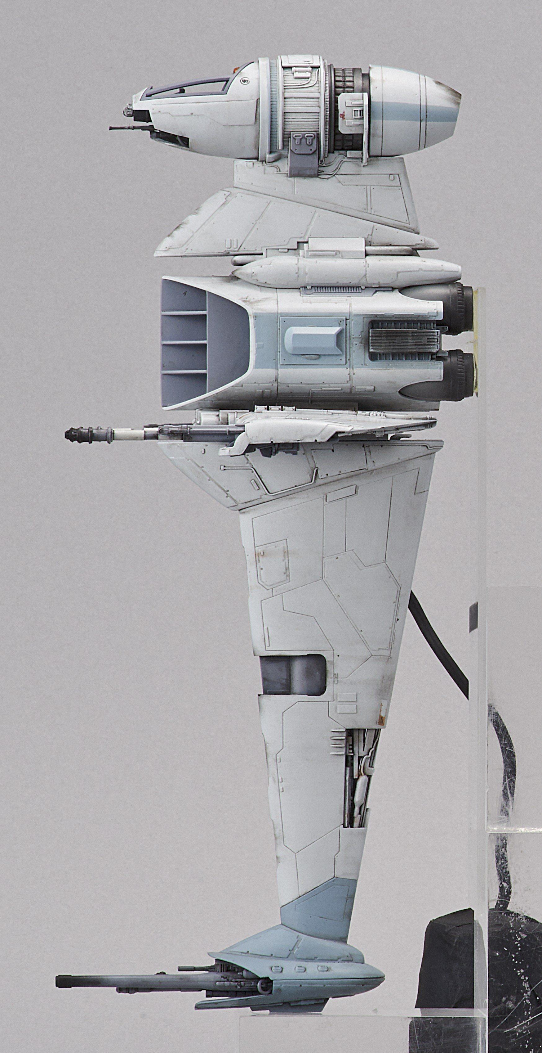 B-Wing Starfighter (Limited Edition Ver.) "Star Wars", Bandai Star Wars 1/72 Plastic Model