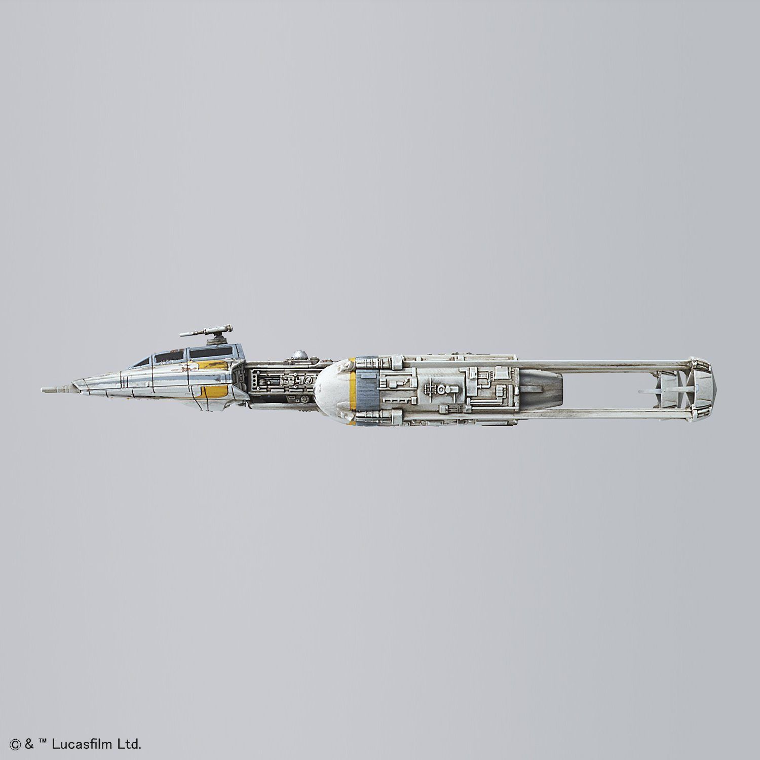 Damaged box X-Wing & Y-Wing Starfighter "Star Wars", Bandai Star Wars 1/144