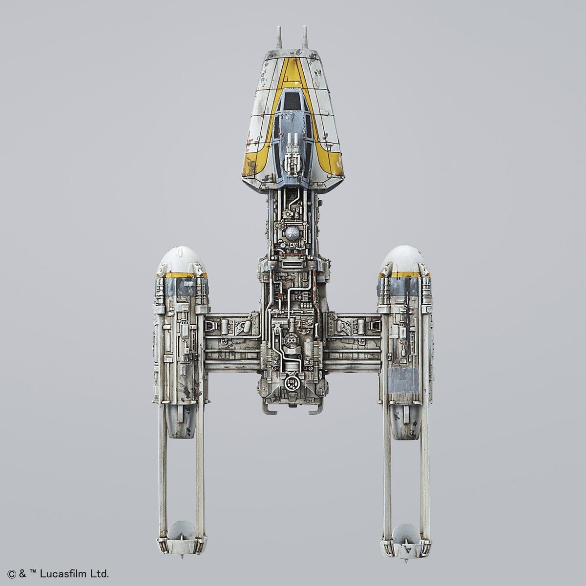 Damaged box X-Wing & Y-Wing Starfighter "Star Wars", Bandai Star Wars 1/144