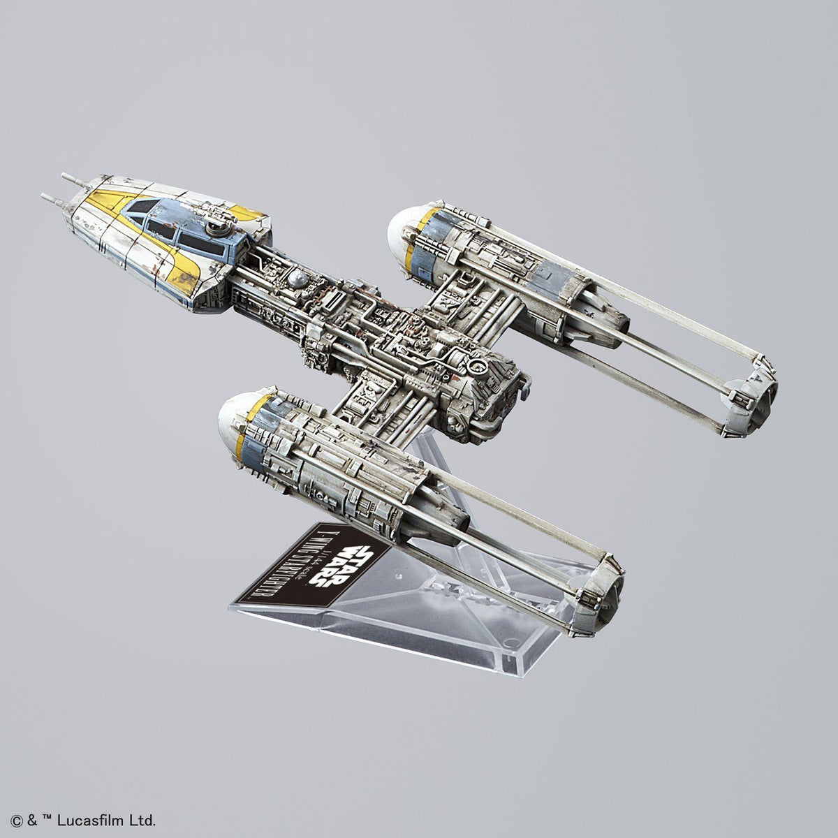 Damaged box X-Wing & Y-Wing Starfighter "Star Wars", Bandai Star Wars 1/144