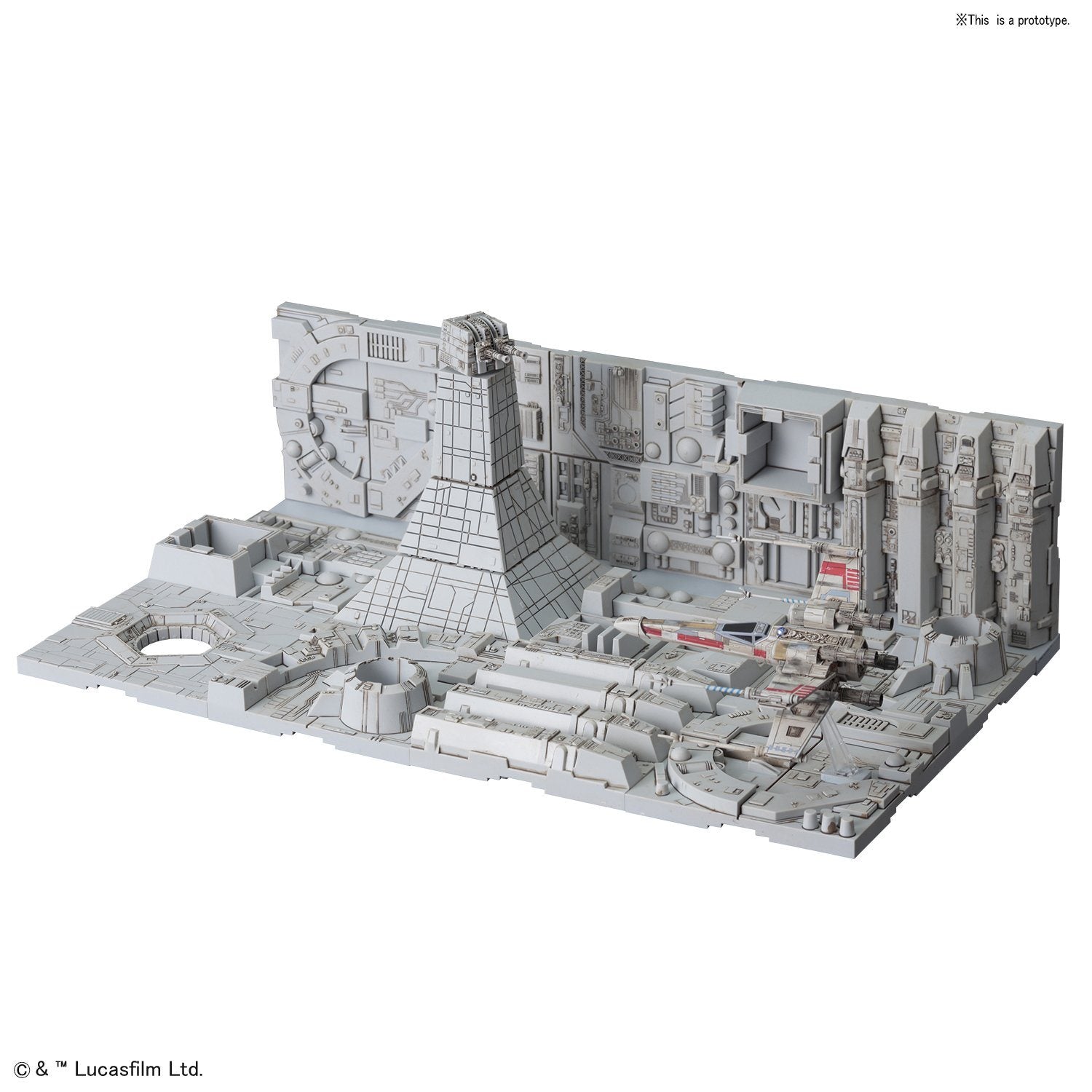 Death Star Attack Set "Star Wars", Bandai Star Wars 1/144 Plastic Model