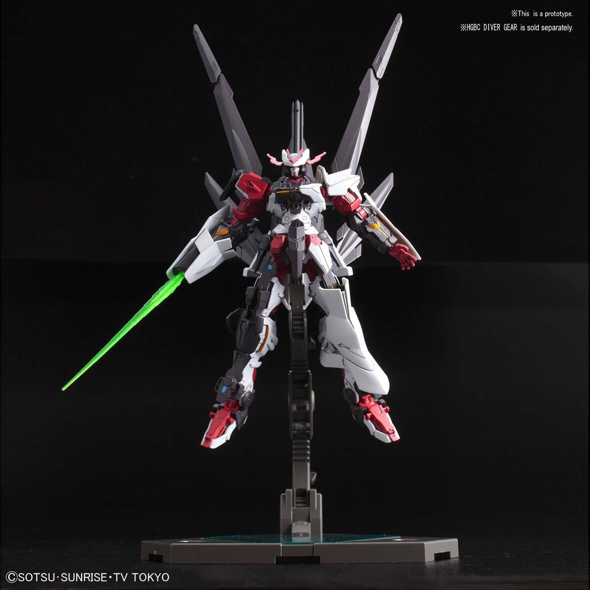#12 Gundam Astray No-Name "Gundam Build Divers", Bandai HGBD 1/144
