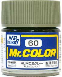 GNZ-C60 Semi Gloss RLM02 Gray 10ml