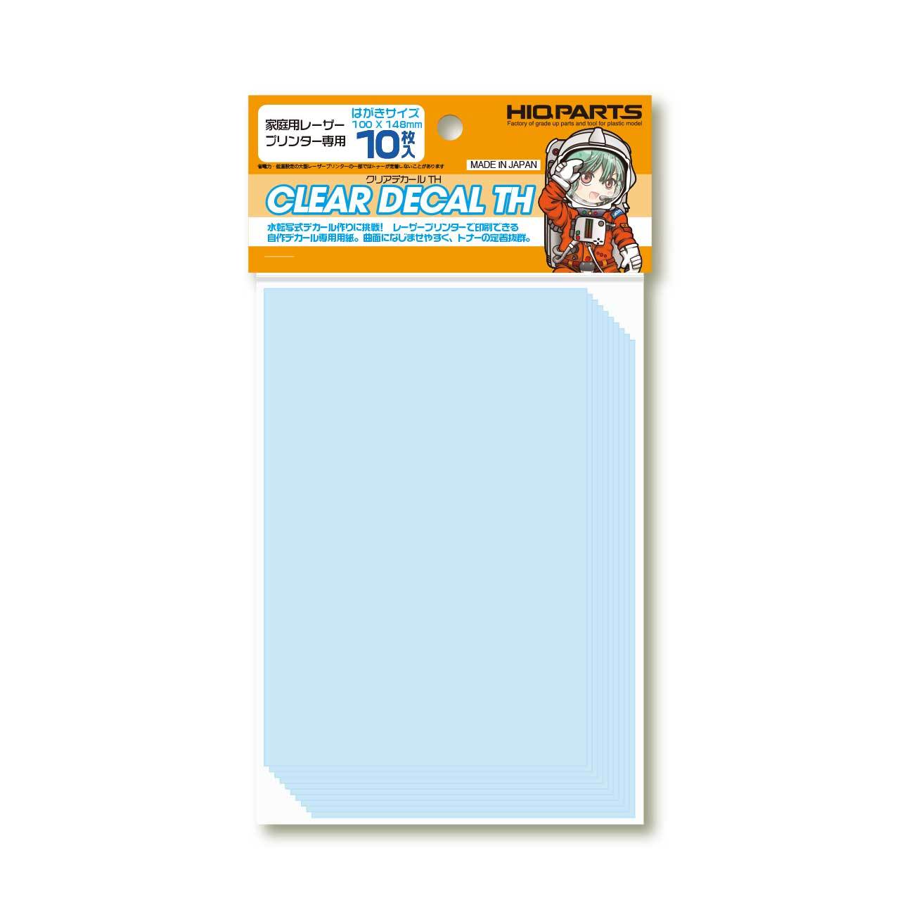 Clear Decal TH Postcard Size(10pcs)