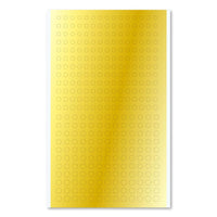 Circular Metallic Seal M(3.0-4.6mm) Gold(1pc)