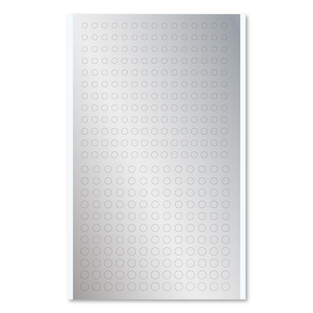 Circular Metallic seal M(3.0-4.6mm) Silver(1pc)