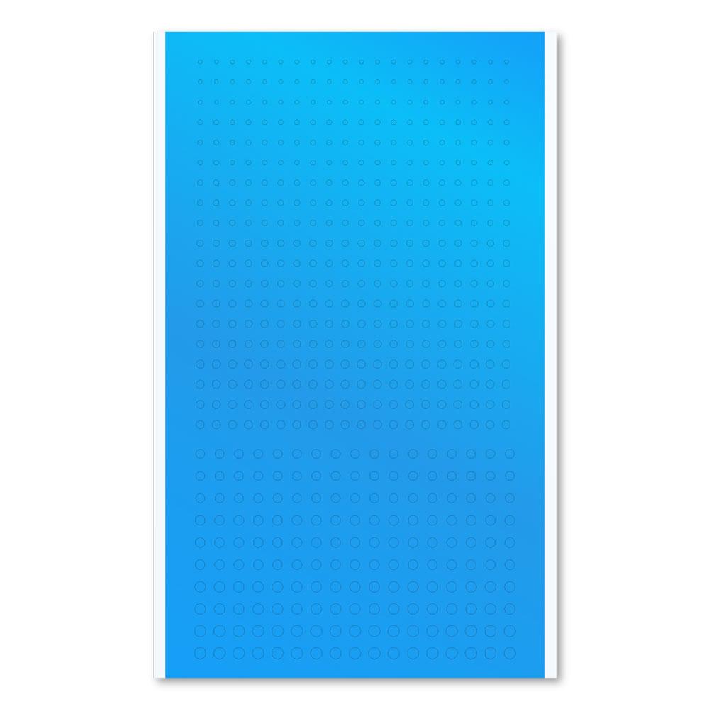 Circular Metallic seal S(1.0-2.8mm) Blue(1pc)