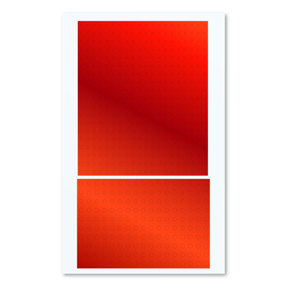 Circular Metallic seal S(1.0 - 2.8mm) Red(1pc)