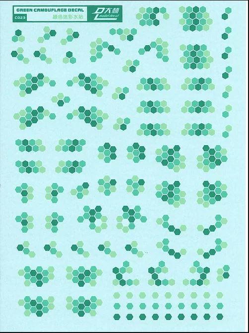 A14 CAMO HEX Green