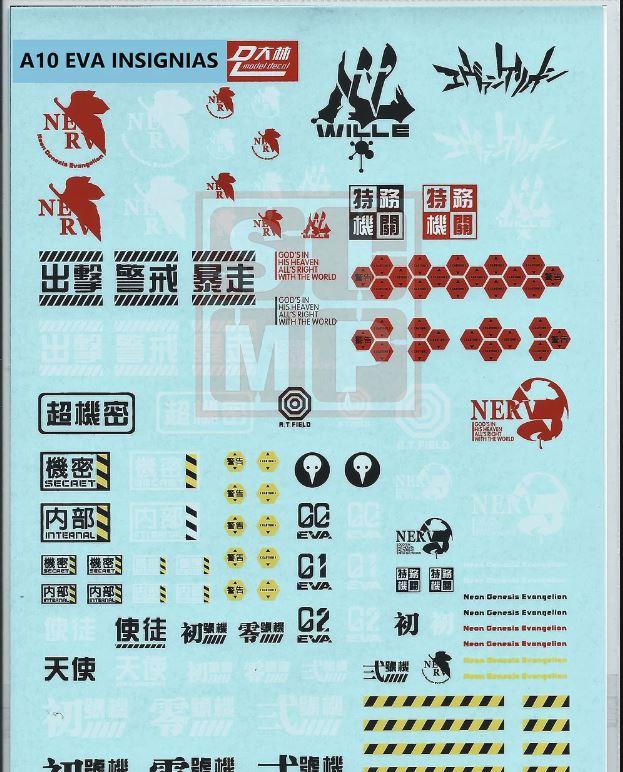 A10 General Design Water Decal EVA
