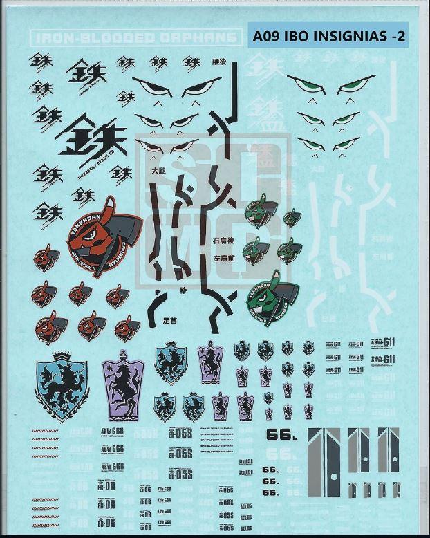A09 General Design Water Decal Iron Blooded Orphan-2