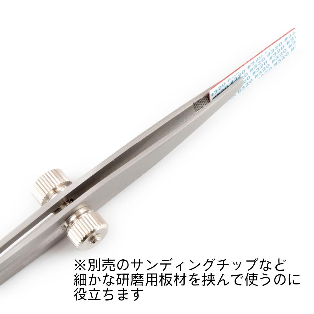 Devel Lock Tweezers Flat Head(1 pcs)