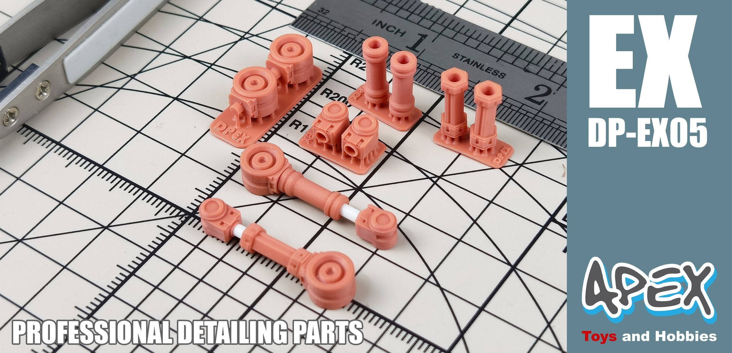 Apex Detailing Parts DP-X005 Piston Parts