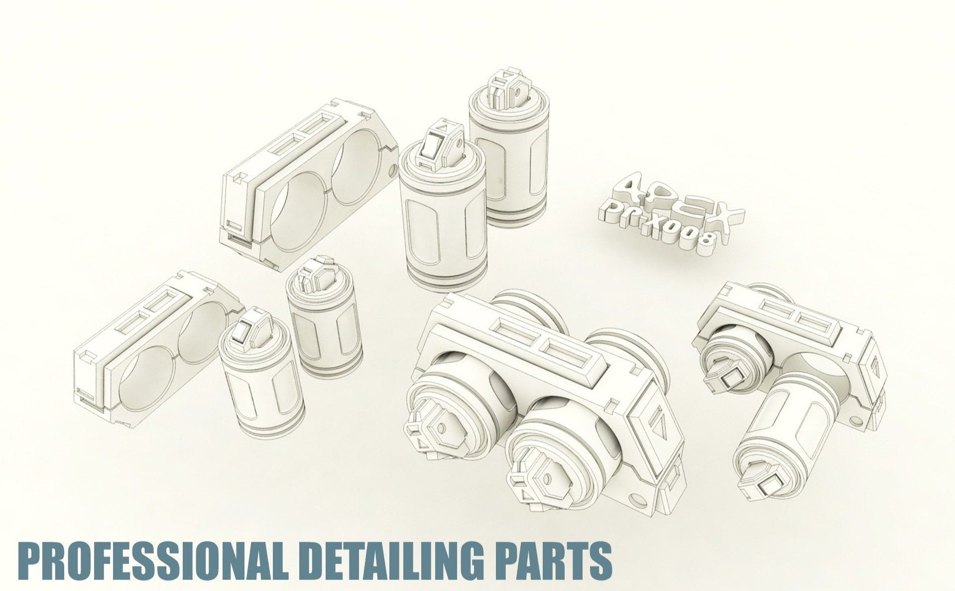 Apex Detailing Parts DP-X008 Grenades