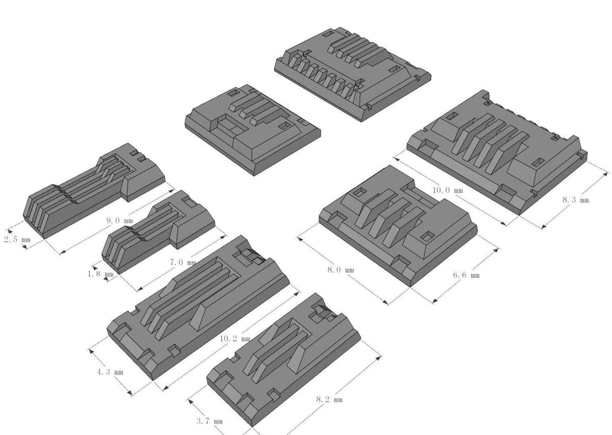 Apex Detailing Parts DP-H001 Detail Panels