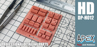 Apex Detailing Parts DP-H012 Detail Heat Sink Panel